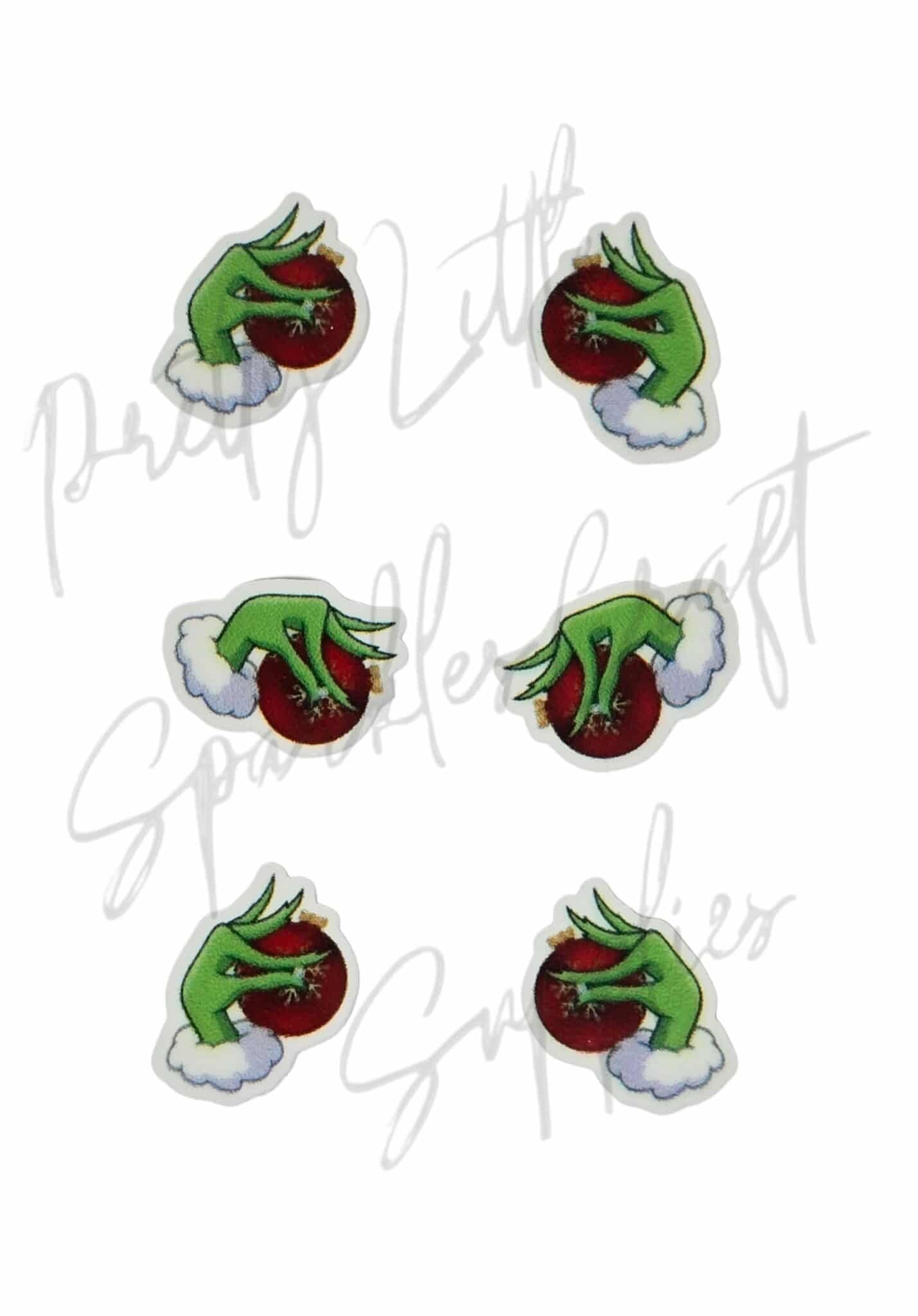 Naughty Grinch Baubles