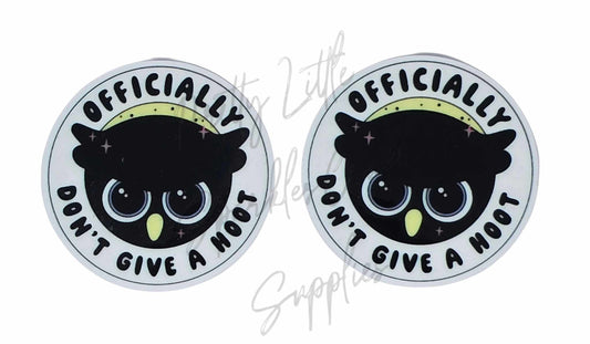 Officially Don't Give A Hoot