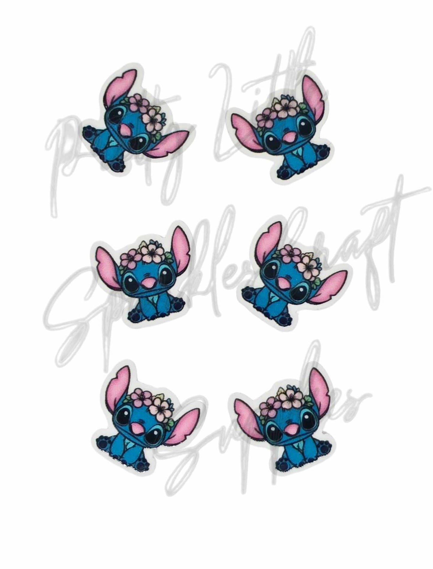 Stitch - Pink Flower