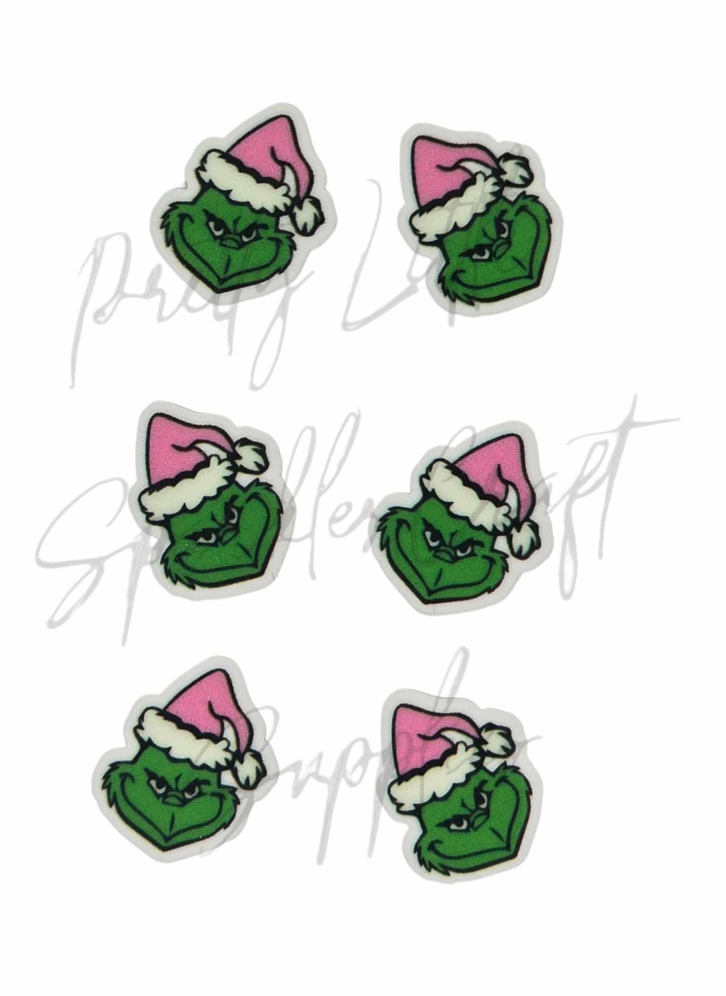 Grinch Light Pink Hat