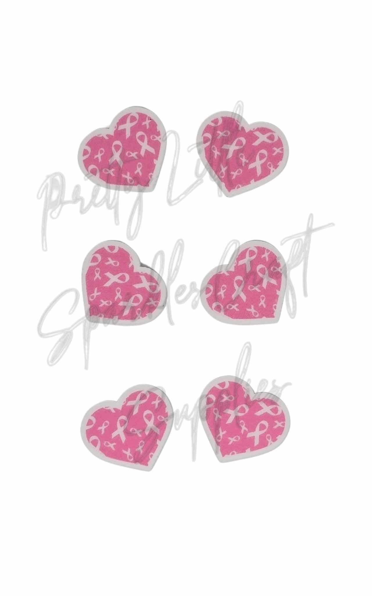 Pink Ribbon Heart