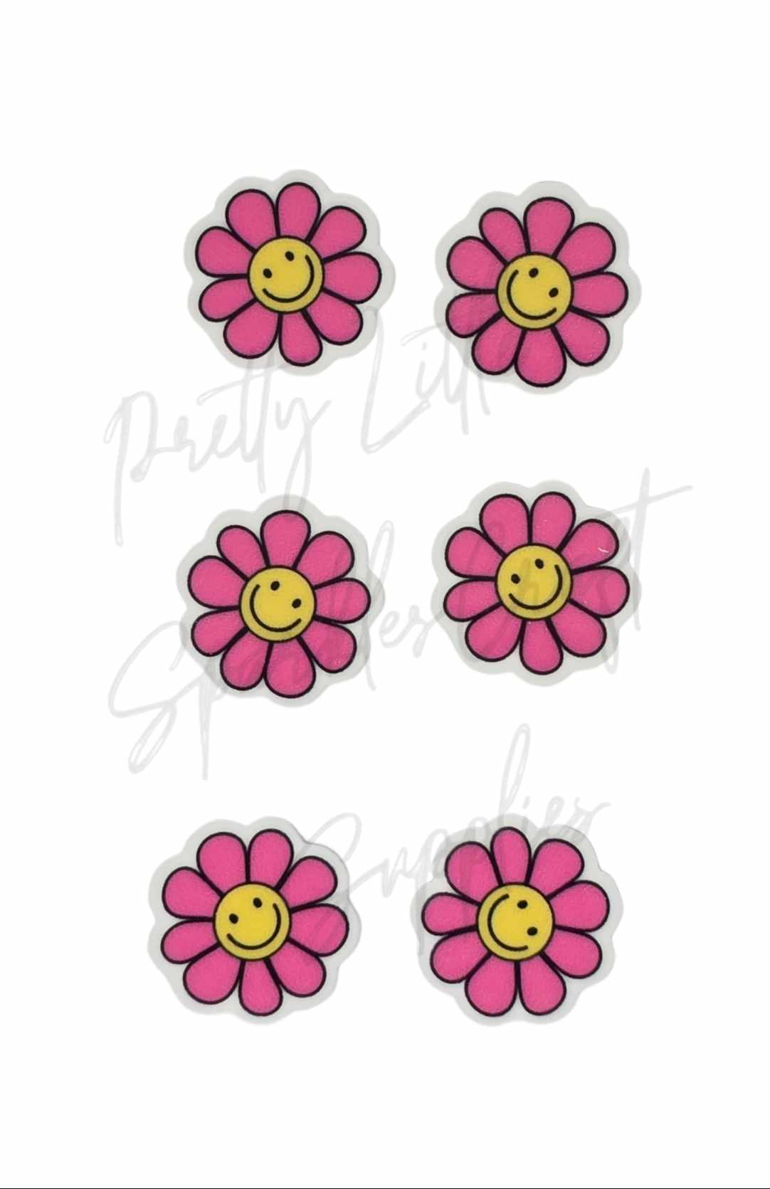 Pink Smiley Flower