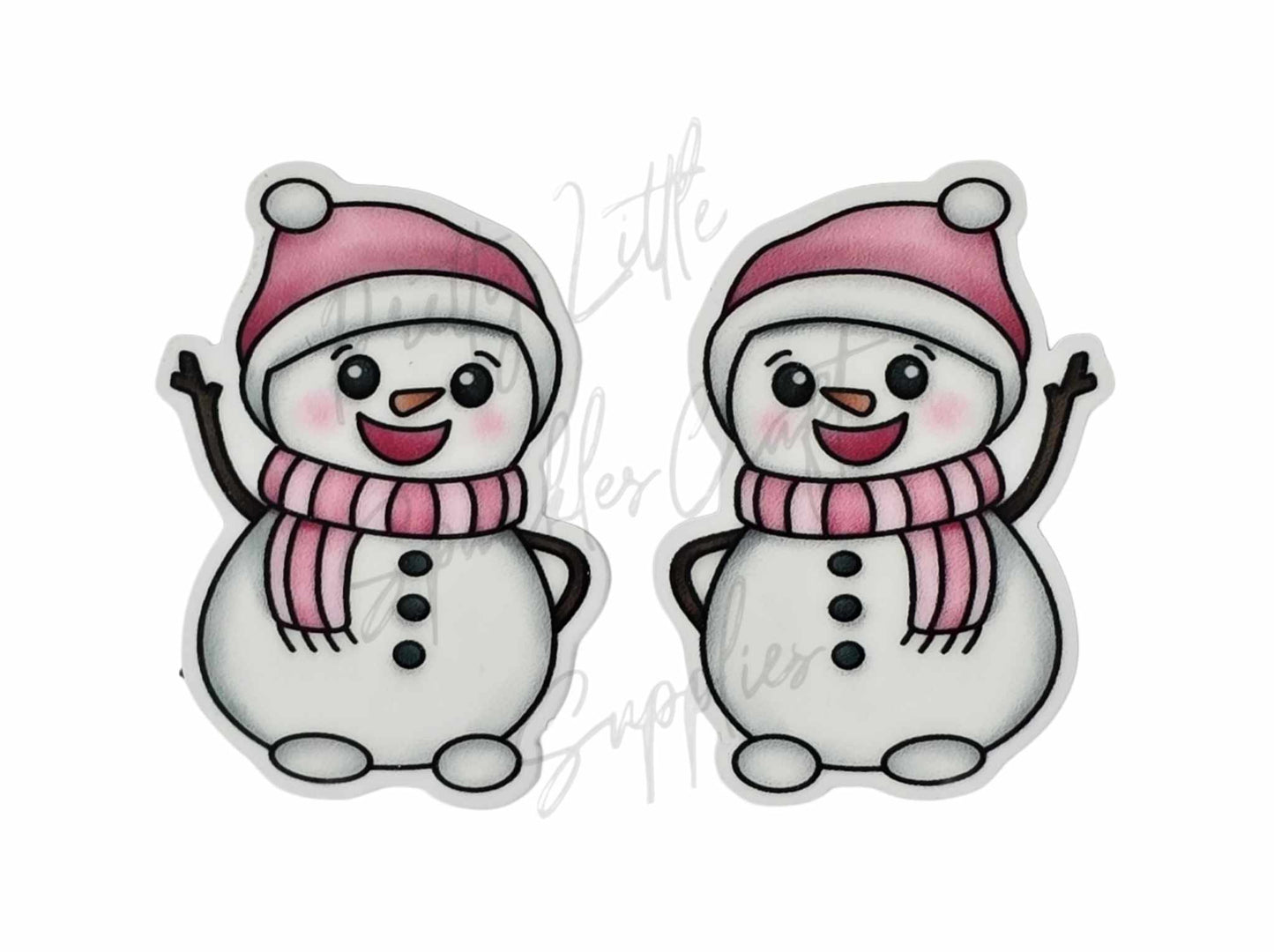 Pink Snowman