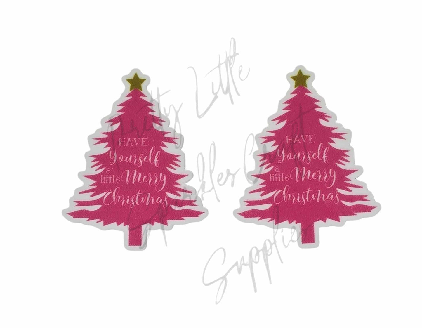 Pink Xmas Tree - Have Yourself a Little Merry Christmas