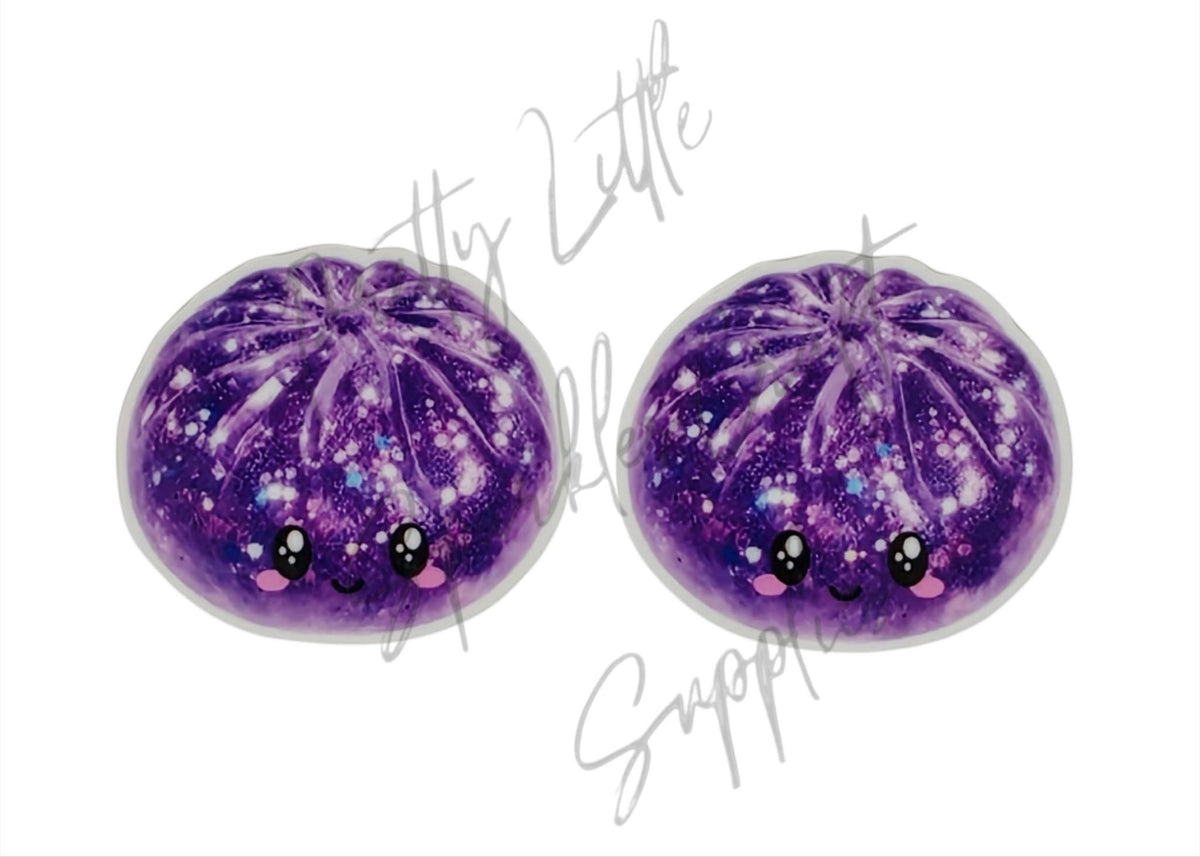 Purple Glitter Dumpling