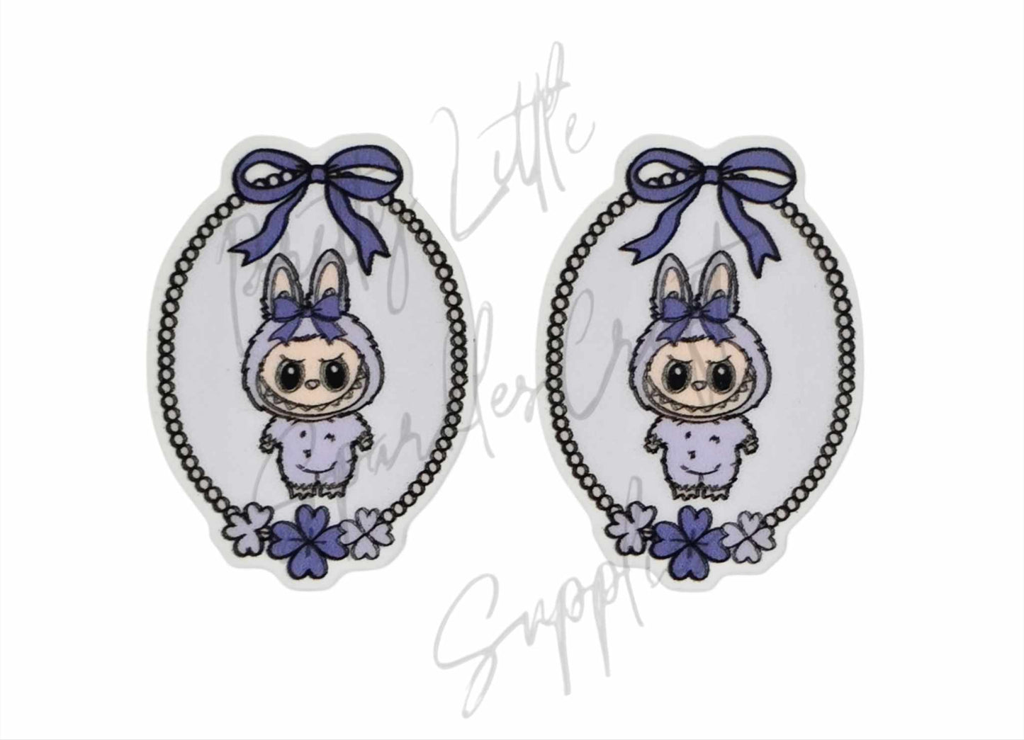 Purple Labubu Cameo