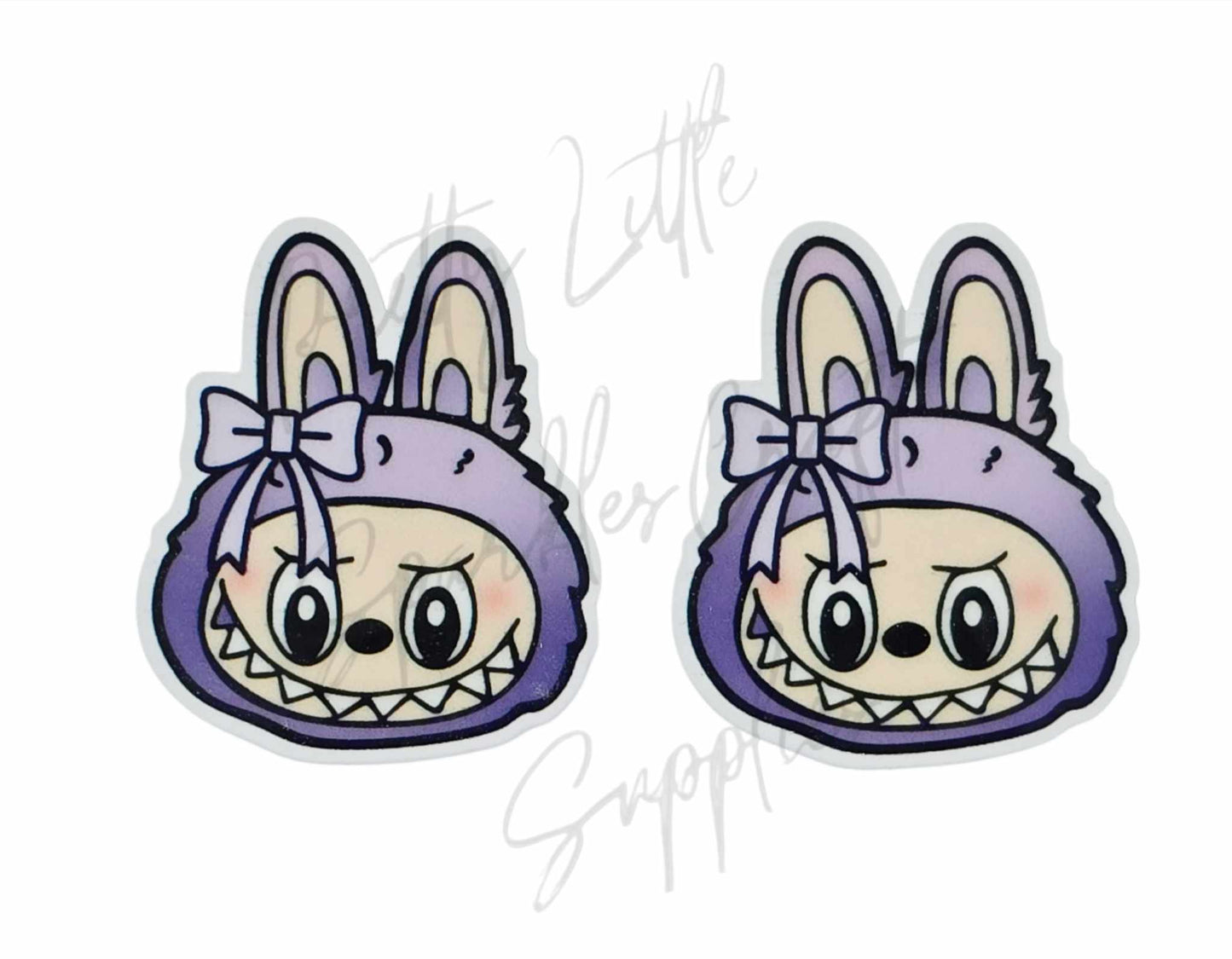 Purple Labubu with Bow