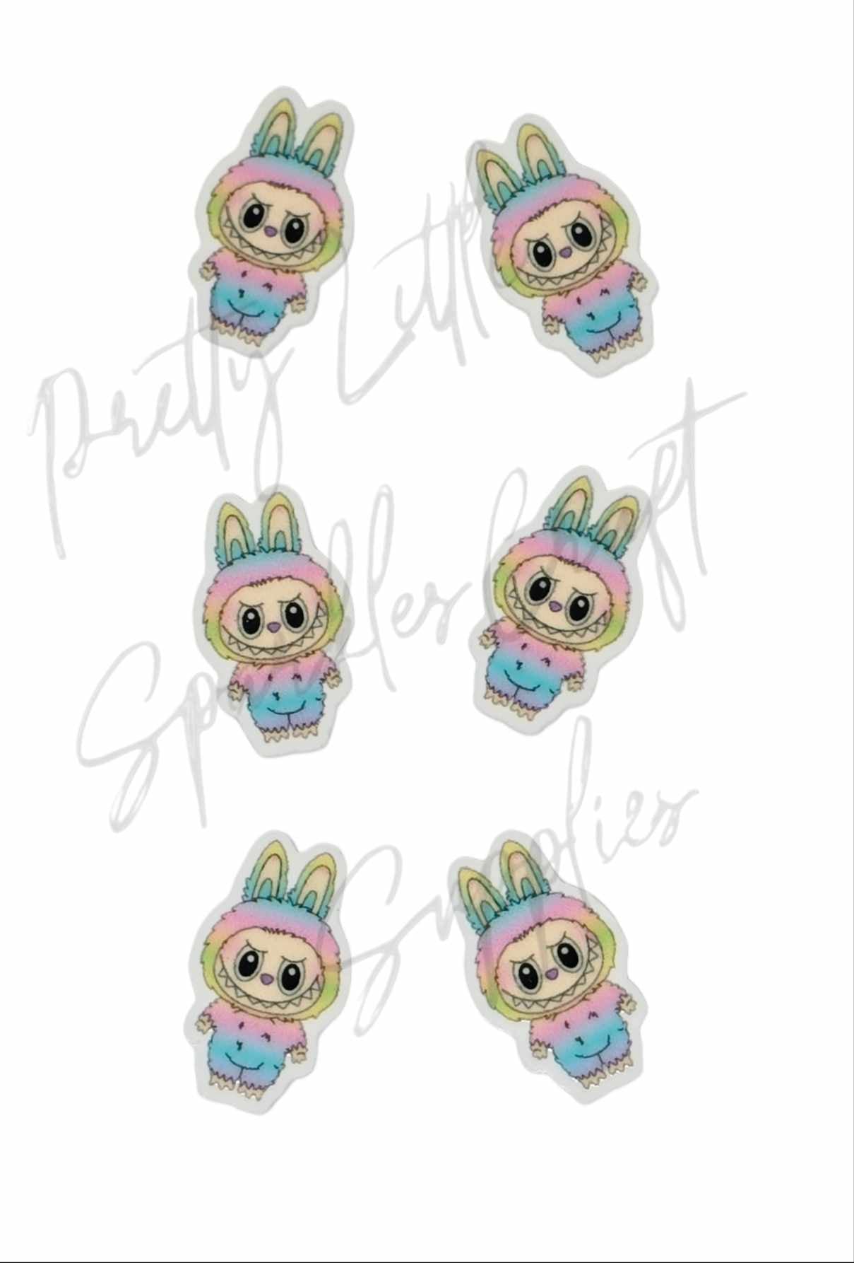 Rainbow Labubu (Mini Dangle size)