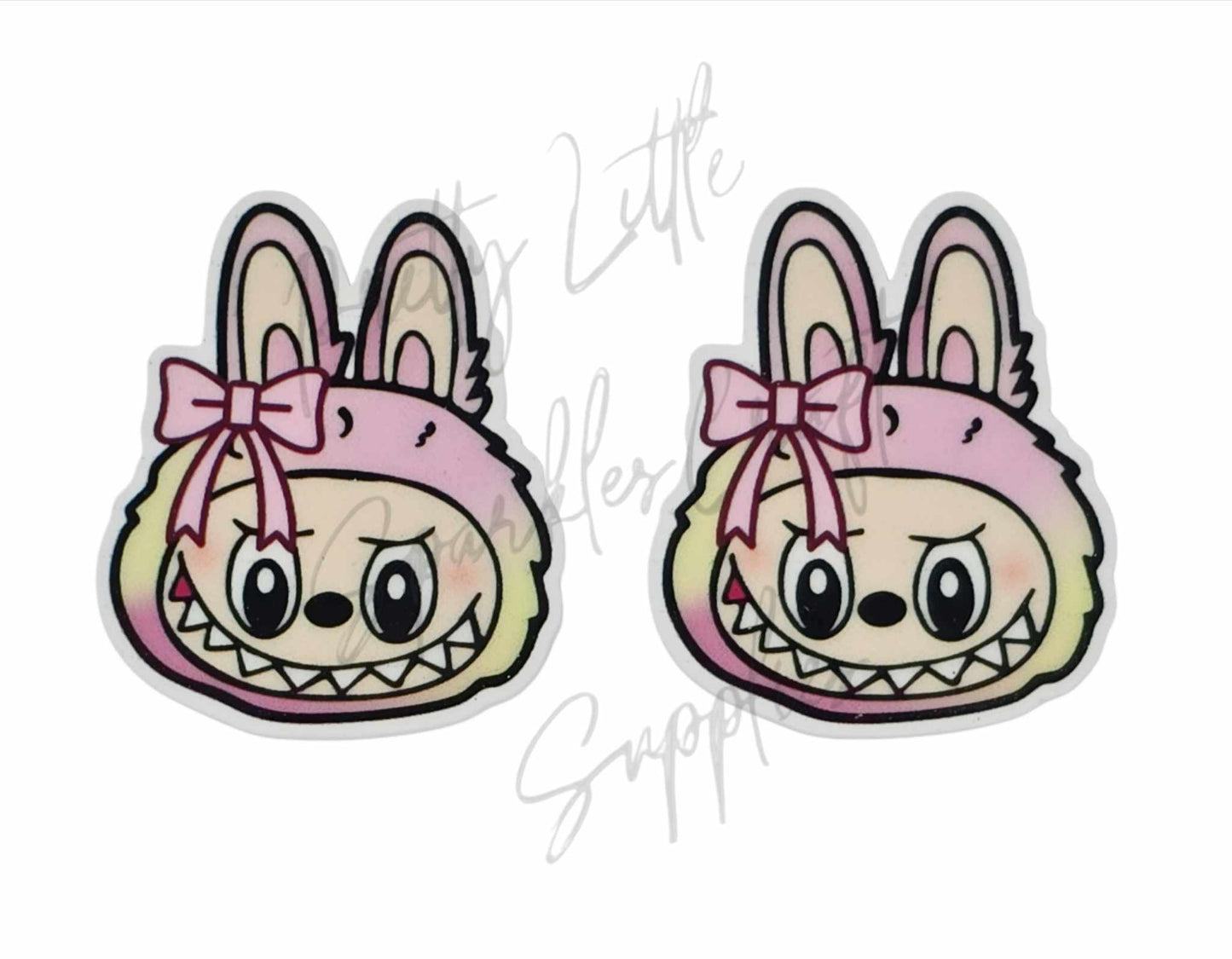 Rainbow Labubu with Bow