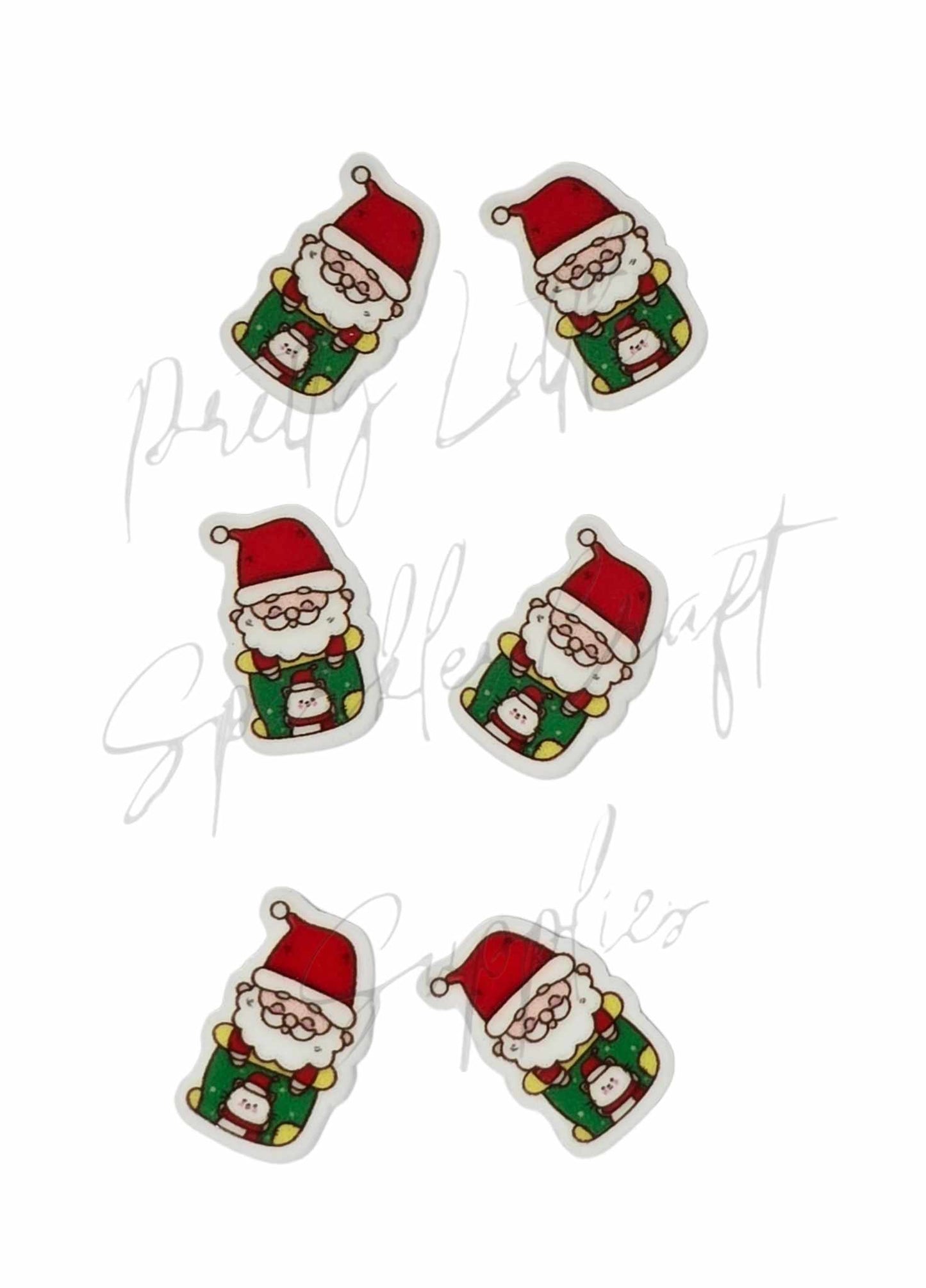 Santa in Stocking