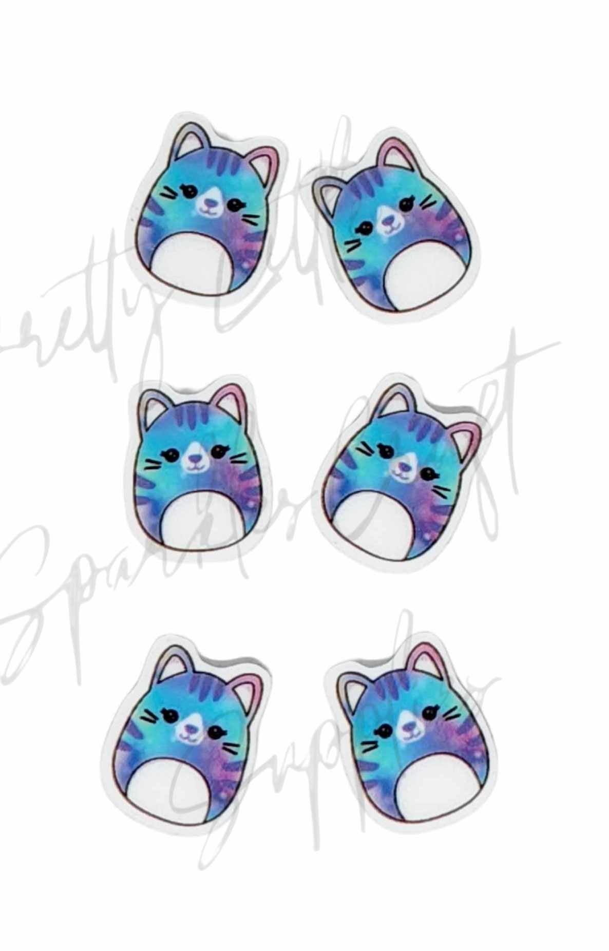 Blue Kitten Squishmallow