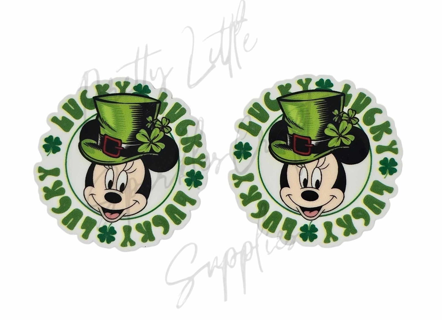 St Pat's Minnie Mouse