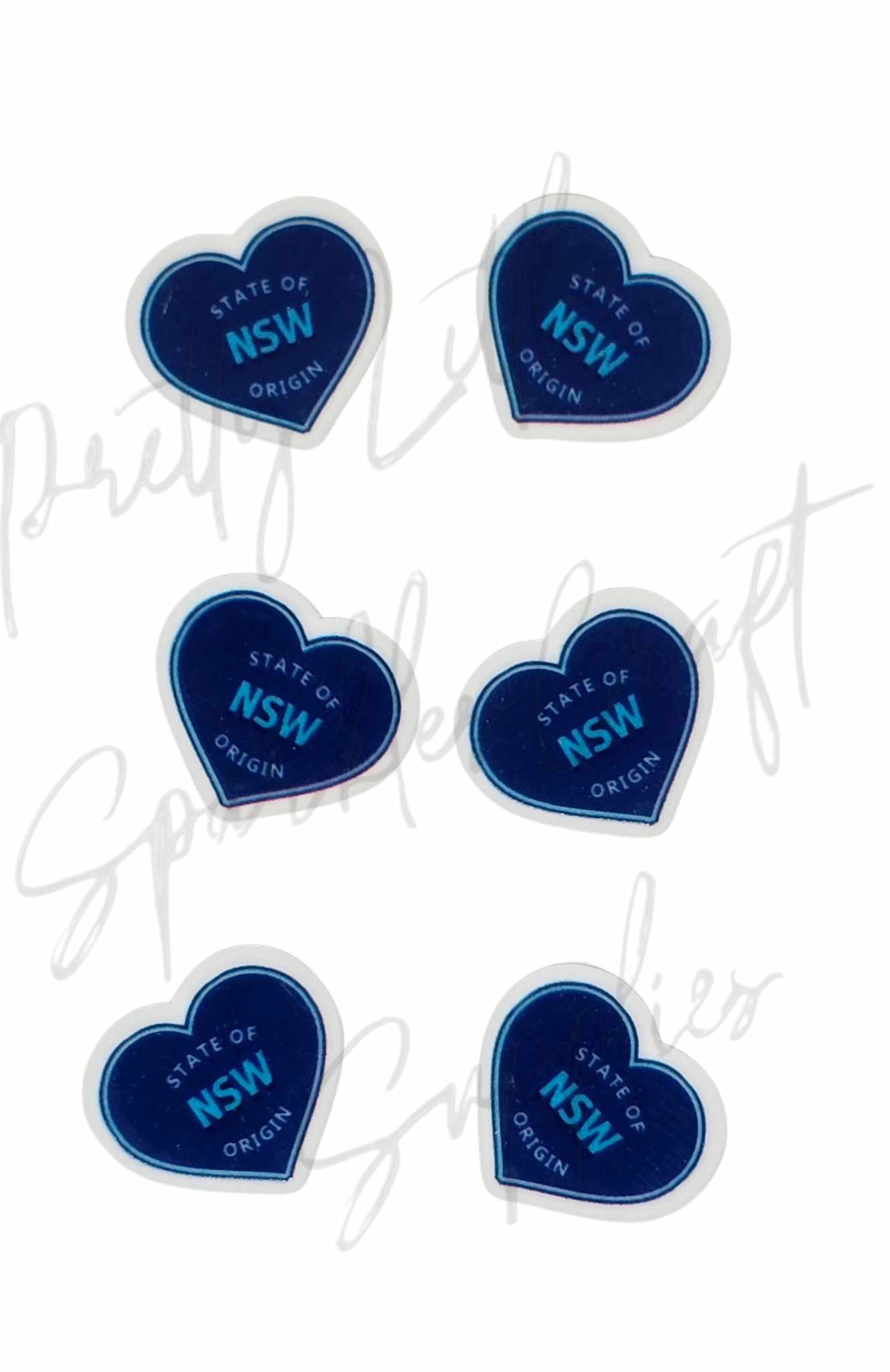 N*R*L State of Origin NSW Heart
