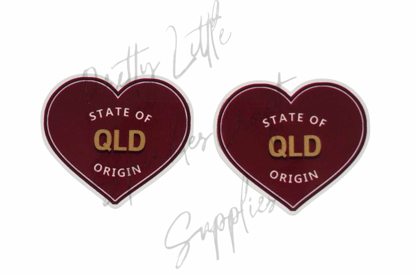 N*R*L State of Origin QLD Heart