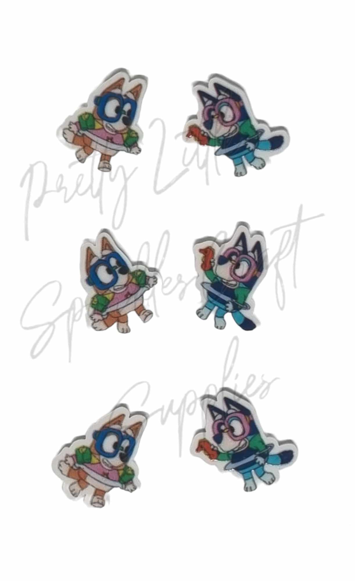 Swimming Bluey & Bingo