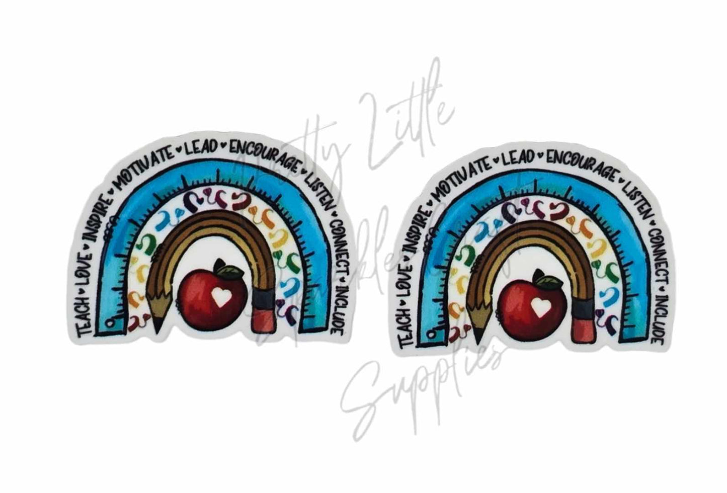 Teacher Love Inspire - Rainbow