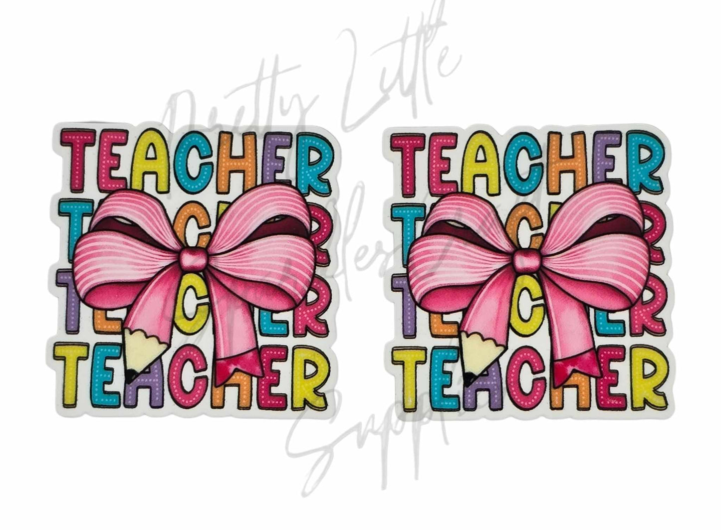 Teacher - Pencil Bow