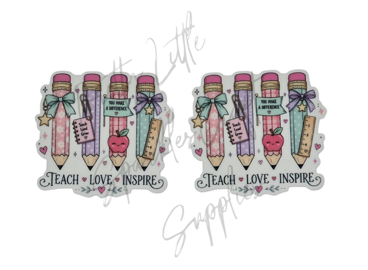 Teacher Pencil - Teach Love Inspire