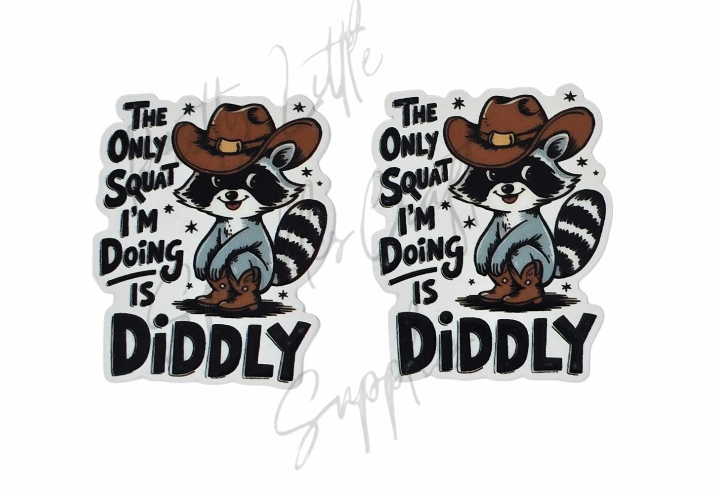 The Only Squat I'm Doing is Diddly
