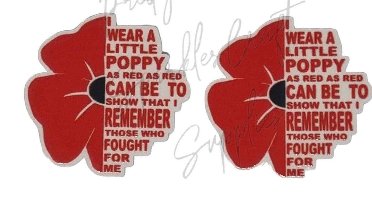 Wear A Little Poppy