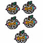 Teacher - Leopard Apple White