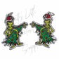 Grinch with Christmas Tree