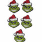 Red Grinch Sunnies