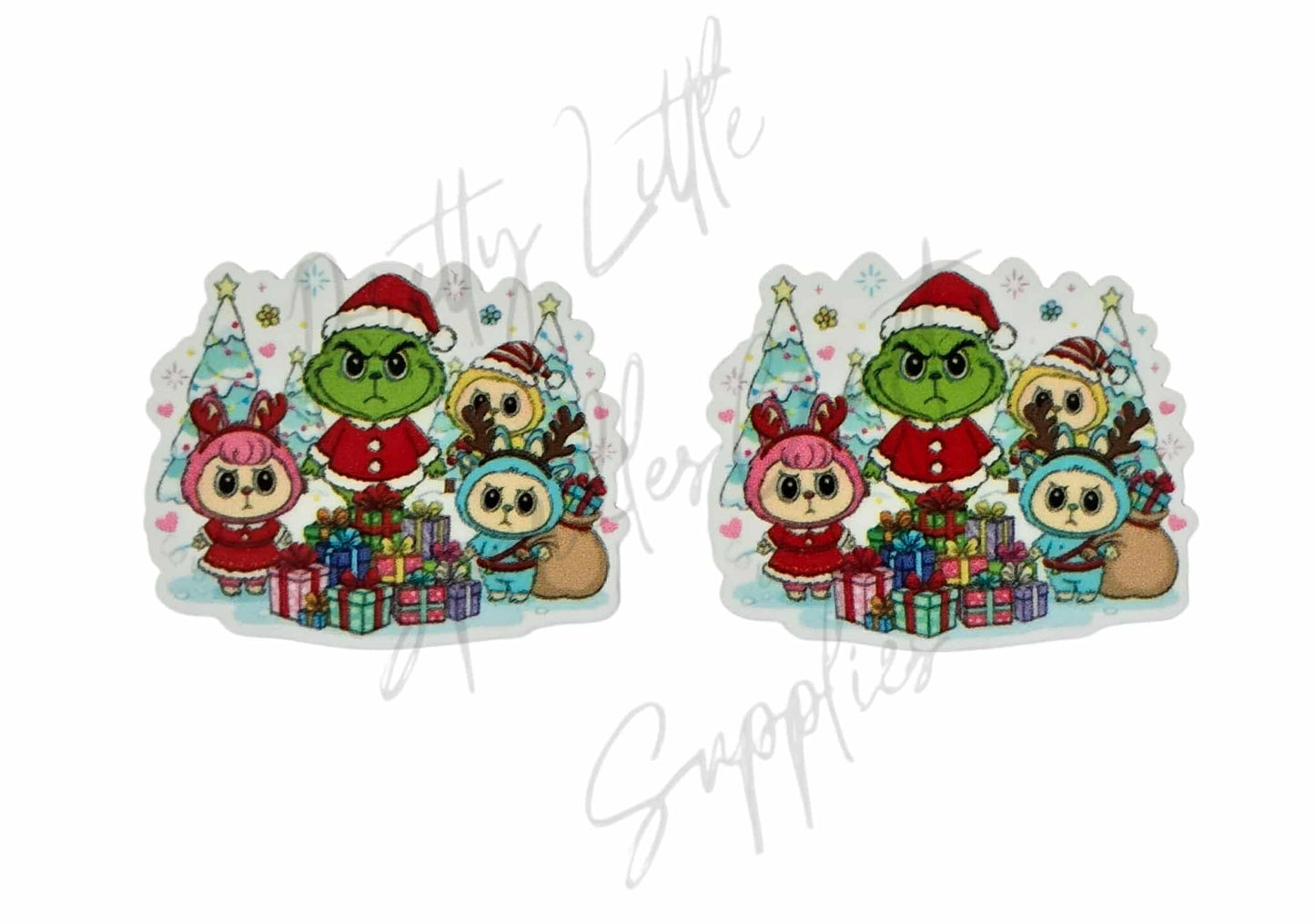 Grinch & Labubu Gang