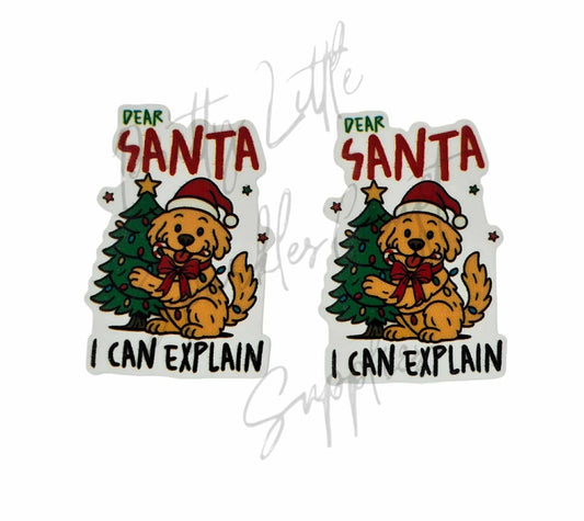 Dear Santa I Can Explain