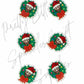 Christmas Wreath Labubu