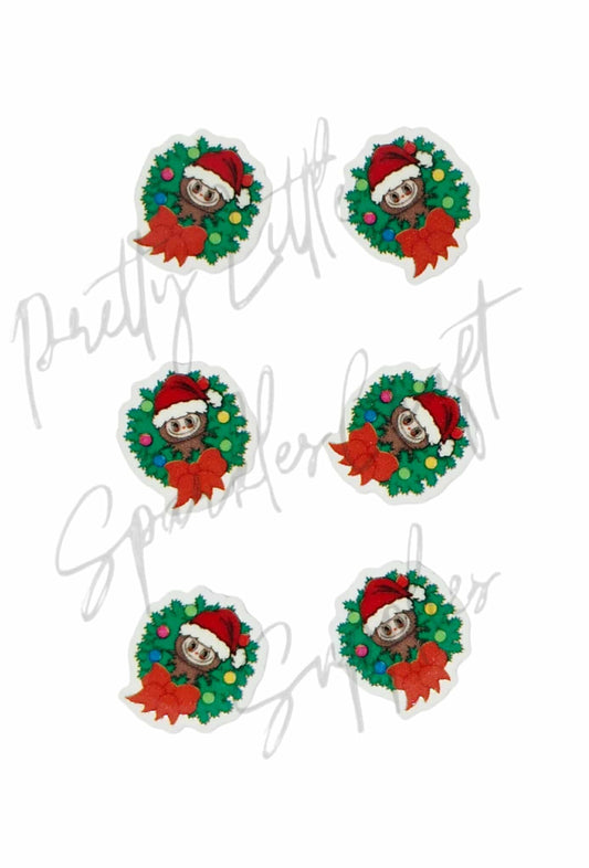 Christmas Wreath Labubu