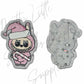 Pink Candy Cane Labubu