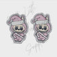 Pink Candy Cane Labubu