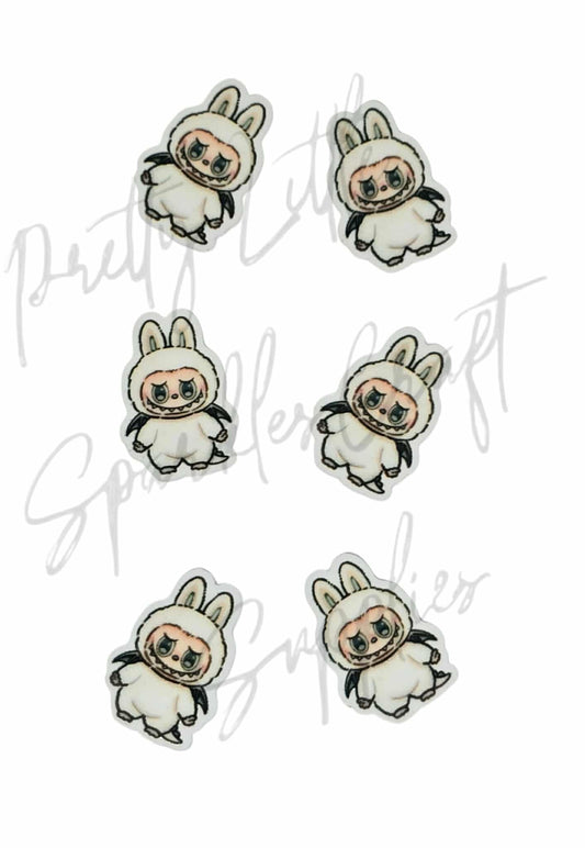 Angel in Clouds Labubu (Mini Dangle size)