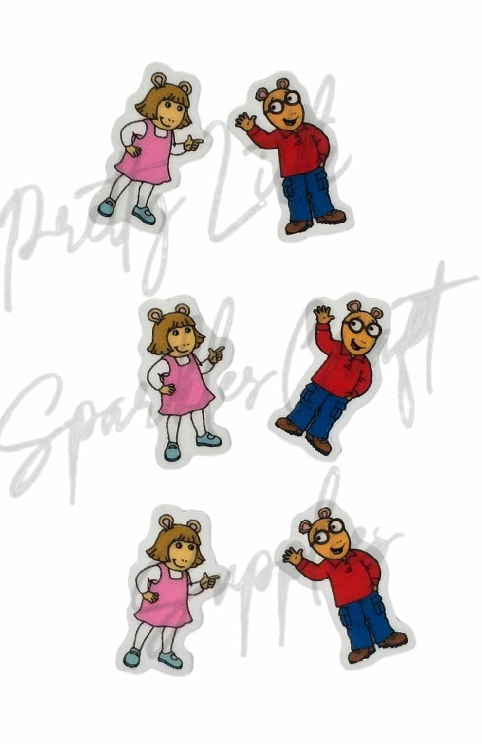 Arthur & DW Read – Pretty Little Sparkles Craft Supplies