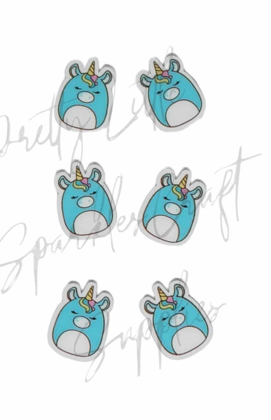 Blue Unicorn Squishmallow