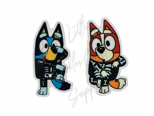 Bluey & Bingo Skellington