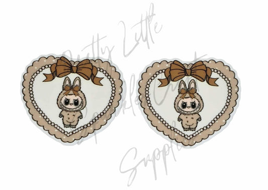 Brown Heart Labubu