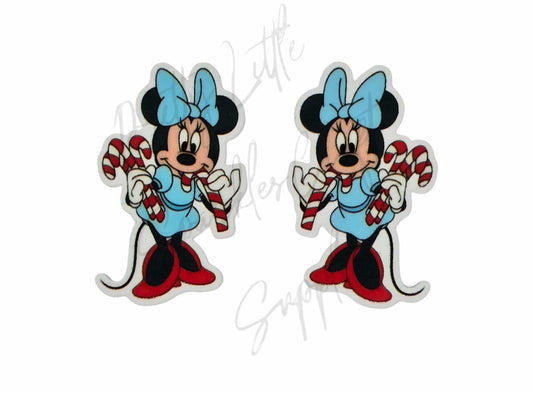 Candy Cane Minnie Mouse