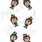 Cartoon Buddy the Elf (Mini Dangle)