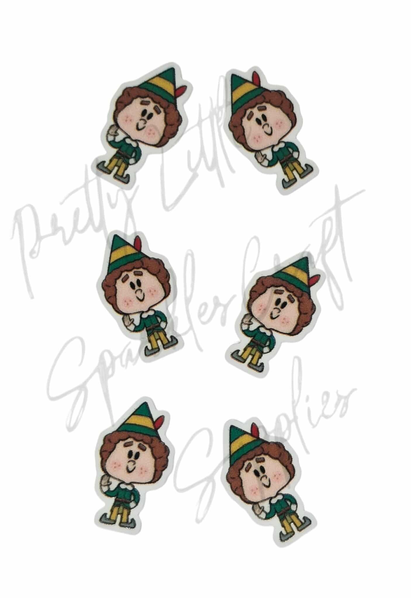 Cartoon Buddy the Elf (Mini Dangle)