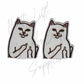 Cat Giving the Finger