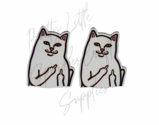 Cat Giving the Finger