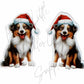 Christmas Australian Shepherd Dog