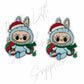 Christmas Bauble Labubu