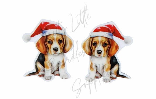 Christmas Beagle Dog