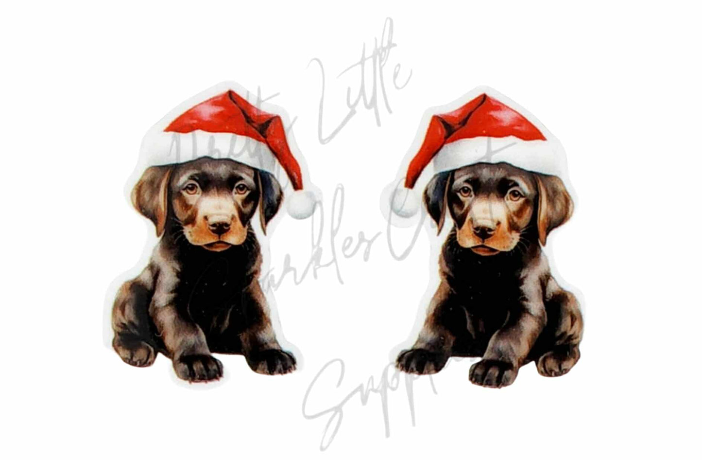 Christmas Black Labrador Dog