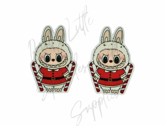Christmas Candy Cane Labubu