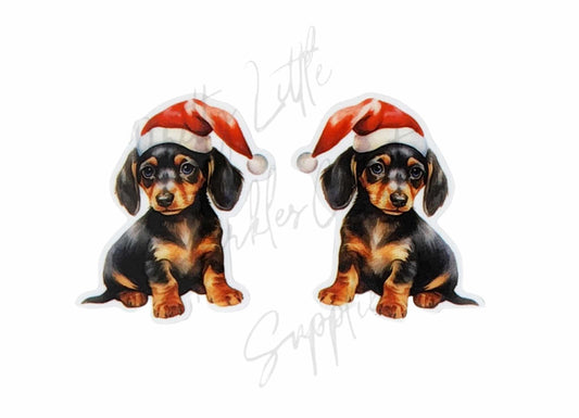Christmas Dachshund Dog
