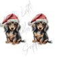 Christmas Dachshund Dog